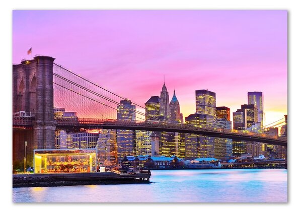 Üvegkép falra Manhattan new york city