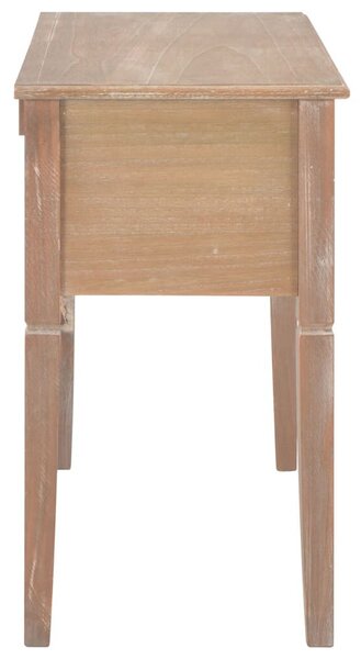 VidaXL barna fa íróasztal 109,5 x 45 x 77,5 cm