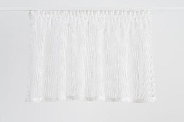 Fehér átlátszó függöny 140x50 cm Miko – Mendola Fabrics
