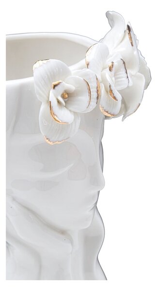 Cute Woman fehér porcelán váza - Mauro Ferretti