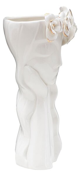 Cute Woman fehér porcelán váza - Mauro Ferretti