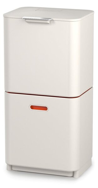 Bézs acél szelektív szemetes 60 l Totem Max – Joseph Joseph