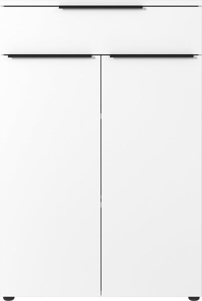 Fehér magas komód 81x120 cm Mailand – Germania