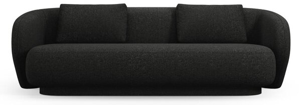 Fekete kanapé 204 cm Camden – Cosmopolitan Design
