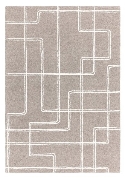 Világosszürke kézi szövésű gyapjú szőnyeg 200x300 cm Ada – Asiatic Carpets