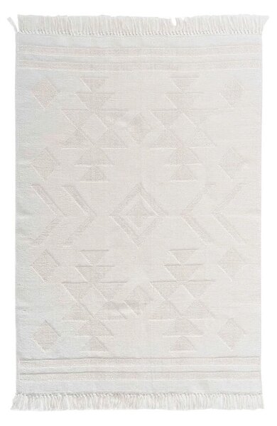 Fehér mosható szőnyeg 120x170 cm Cilaos – douceur d'intérieur