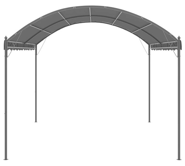 VidaXL Napellenző Pavilon - 3x4m - Antracitszürke