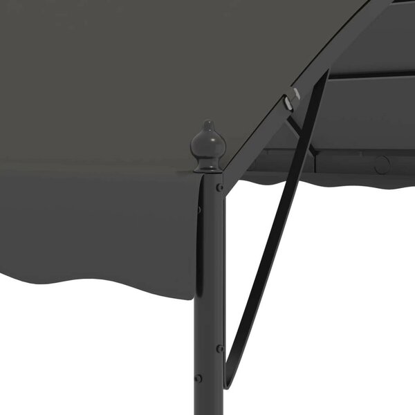 VidaXL Napellenző Pavilon - 3x4m - Antracitszürke