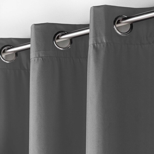 Antracitszürke termo függöny 140x260 cm Icemount – douceur d'intérieur