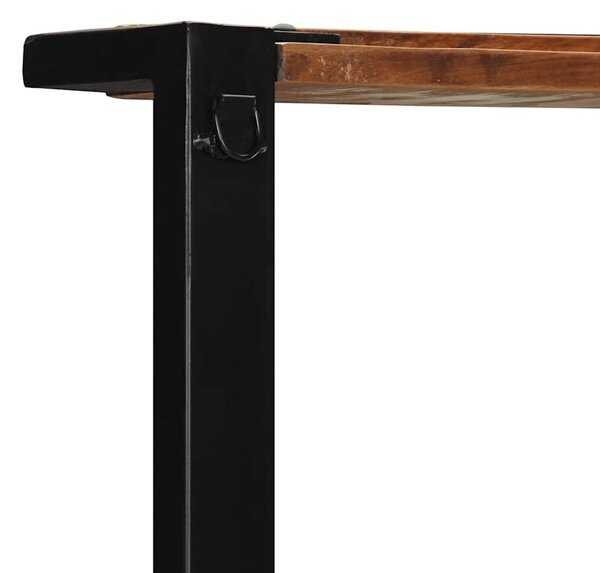 VidaXL tömör újrahasznosított fa ruhatartó állvány 80x40x190 cm