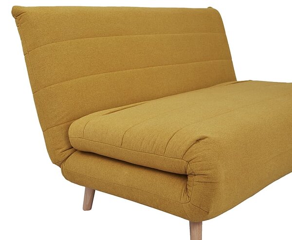 BENETT II kinyitható kanapé / kanapéágy - sárga