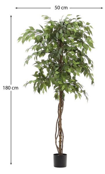 Fikusz műnövény (magasság 180 cm) Ficus – Kave Home
