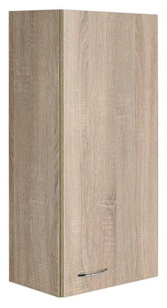 Aqualine Aqualine, ZOJA / KERAMIA FRESH felső szekrény 35x76x23cm, platina tölgy, 50336