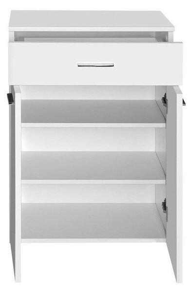 Aqualine Aqualine, ZOJA / KERAMIA FRESH fiókos alsó szekrény 50x78x29cm, fehér, 50313