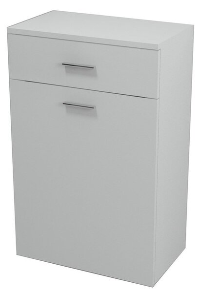 Aqualine Aqualine, ZOJA / KERAMIA FRESH alsó szekrény kosárral 50x78x29cm, fehér, 51310