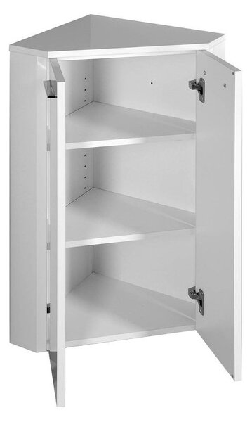 Aqualine Aqualine, ZOJA / KERAMIA FRESH sarokszekrény 35x78x35cm, fehér, 50321