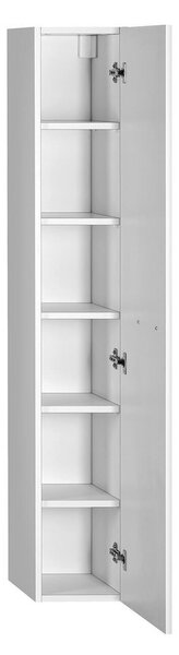 Aqualine Aqualine, ZOJA / KERAMIA FRESH szekrény magas 25x140x20cm, fehér, 51125