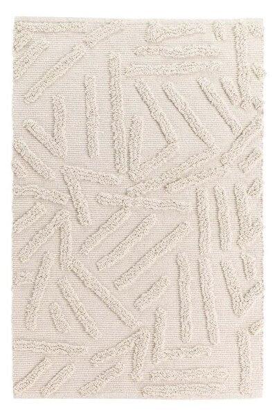Krémszínű mosható szőnyeg 60x90 cm Athena – douceur d'intérieur