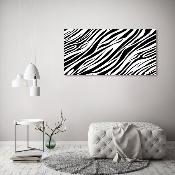 Akrilkép Zebra háttér