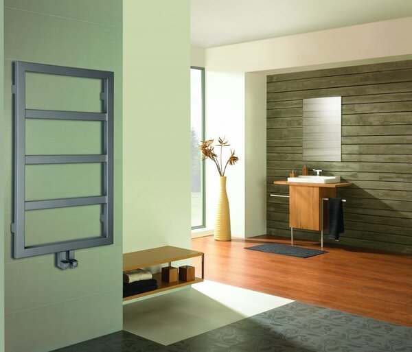 Sapho Sapho, DENALI radiátor 550x904mm, 292 W, ezüst szerkezeti, DN609SS