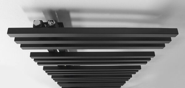 Sapho Sapho, SOPHINA radiátor 600x1647mm, matt fekete, IR704