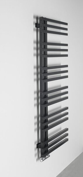 Sapho Sapho, SOPHINA radiátor 600x1215mm, 642 W, matt fekete, IR702