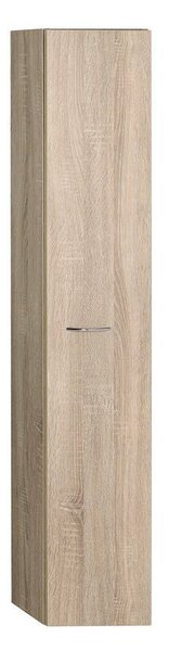 Aqualine Sapho, ZOJA / KERAMIA FRESH szekrény magas 25x140x20cm, platina tölgy