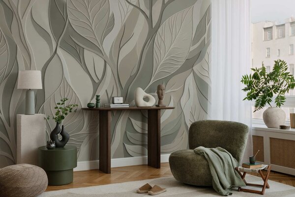 Fotótapéta Keresztező levelek, Természet fotótapéta, Fotótapéta természet levelek, w05448 : Uwalls.hu