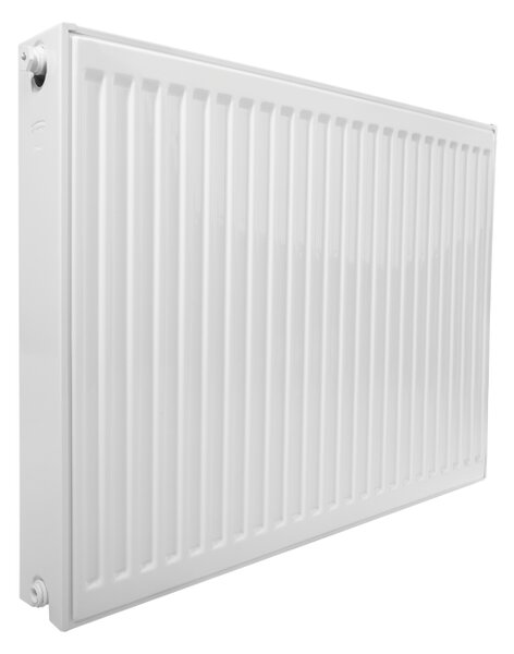 Invena Prov K22, panelradiátor 550x700 mm, tartozékokkal 1179W, oldalcsatlakozóval, fehér, INV-UG-91-557-A