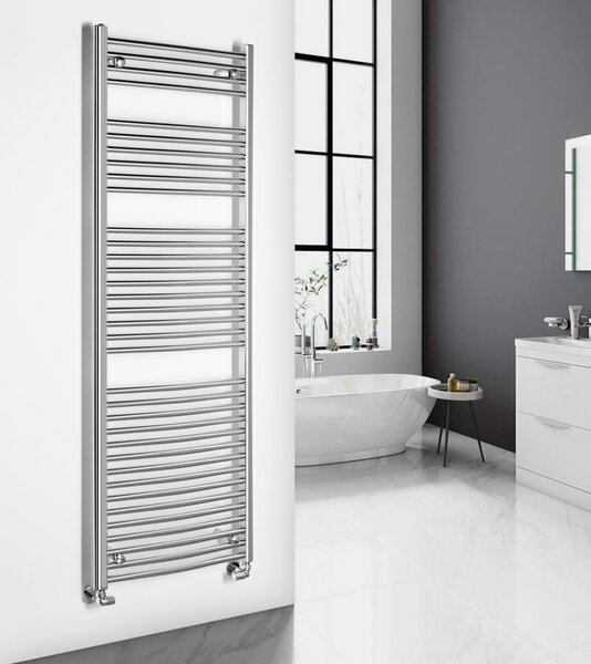 Aqualine Aqualine, ALYA fűtőelem egyenes 450x803mm, króm, LLR101