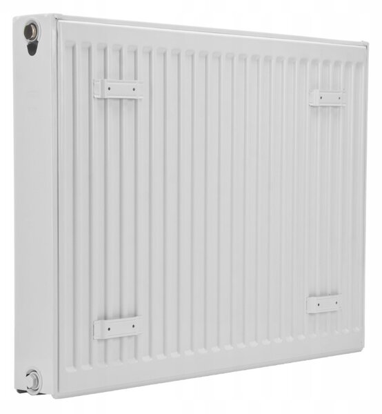 Invena Prov K22, panelradiátor 550x700 mm, tartozékokkal 1179W, oldalcsatlakozóval, fehér, INV-UG-91-557-A