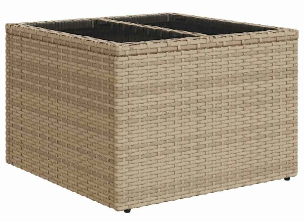 VidaXL Kanapé Szett párnával 8 pcs Barna és szürke polirattan