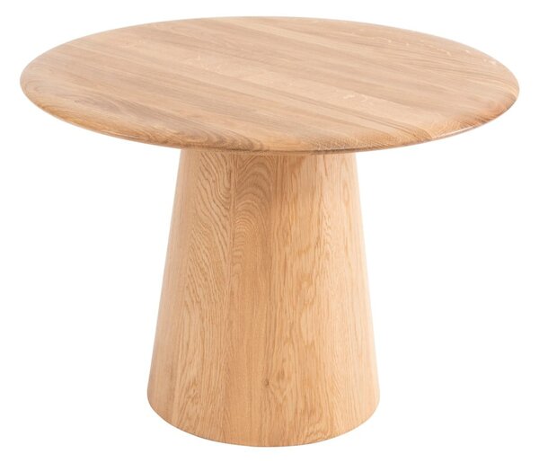 Tölgyfa kerek tárolóasztal ø 55 cm Mushroom – Gazzda