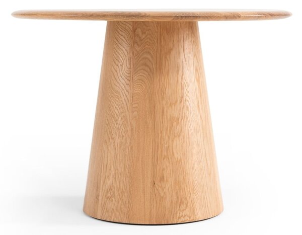 Tölgyfa kerek tárolóasztal ø 55 cm Mushroom – Gazzda
