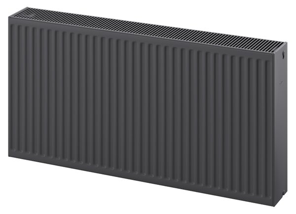 Mexen C33, panelradiátor 600 x 800 mm, oldalsó csatlakozás, 1868 W, antracit, W433-060-080-66
