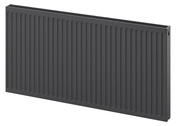 Mexen C21, panelradiátor 500 x 1000 mm, oldalcsatlakozó, 1108 W, antracit, W421-050-100-66
