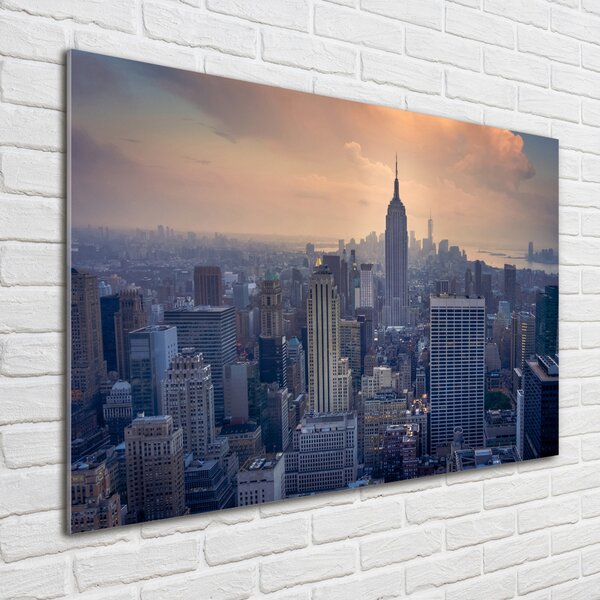 Üvegkép falra Manhattan new york city