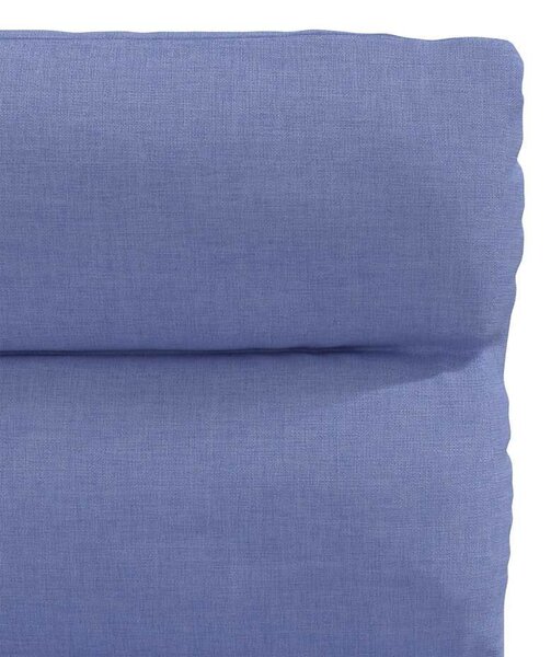 VidaXL étkezőszékek 6 db Jeans kék szövet