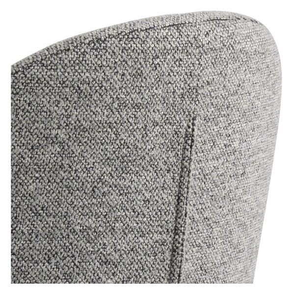 Fekete-szürke állítható magasságú bárszék (ülésmagasság 55 cm) Patricia – Actona