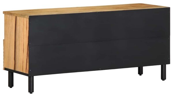 VidaXL barna tömör mangófa TV-szekrény 100 x 33 x 46 cm