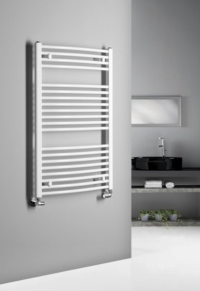 Aqualine Aqualine, ORBIT fűtőelem oldalsó csatlakozással 600x960 mm, fehér, ILO96T