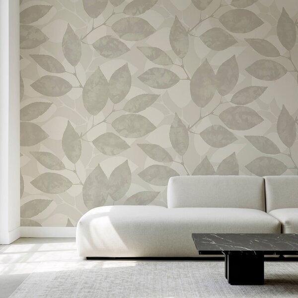 Fotótapéta Wall murals Pattern of leaves on a white background, Leveles fotótapéta, Népszerű fotótapéta, t00334v1 - Tapeko.hu