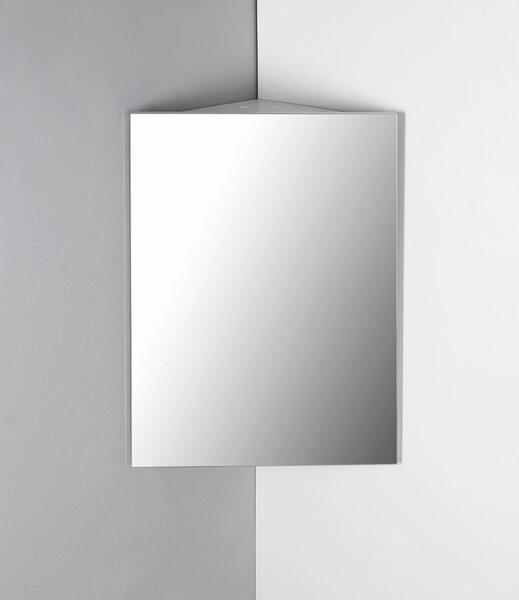 Aqualine Aqualine, ZOJA/KERAMIA FRESH tükrös sarokszekrény 35x78x35cm, fehér, 50352