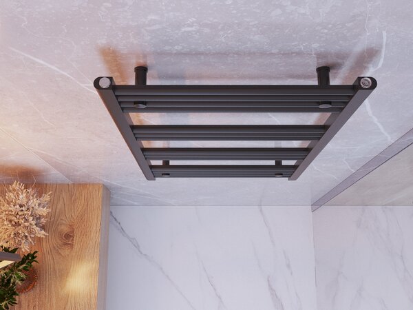 Gamma Erga Basic, fűtőelem 1000x600 mm, 463 W, fekete, ERG-LAV-BASIC-10060-BK