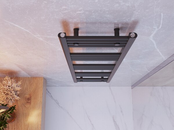 Gamma Erga Basic, fűtőelem 1400x400 mm, 464 W, fekete, ERG-LAV-BASIC-14040-BK