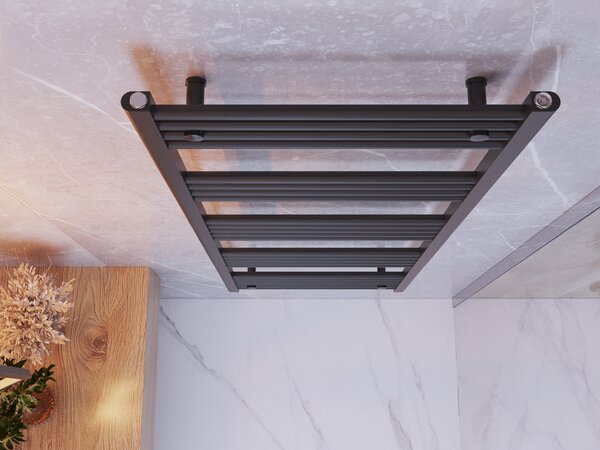 Gamma Erga Basic, fűtőelem 1600x600 mm, 740 W, fekete, ERG-LAV-BASIC-16060-BK