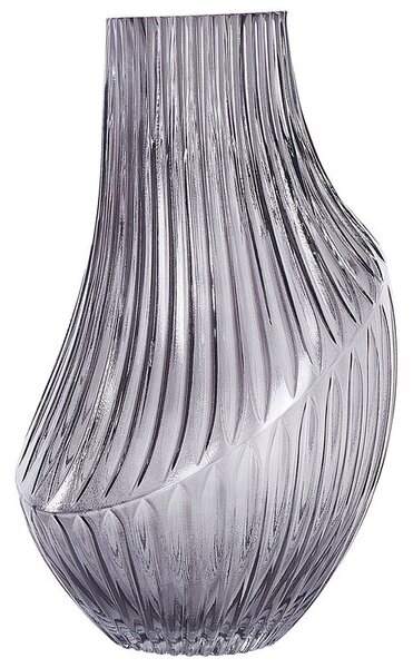 Üveg Virágtartó váza 36 Szürke MYRSINA