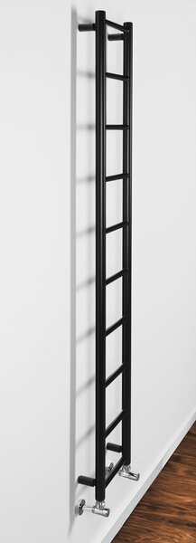 Sapho Sapho, DINA fűtőelem 250x1680mm, fekete matt, IR377TB