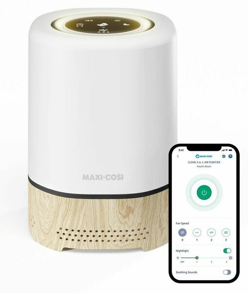 3in1 légtisztító WiFi kapcsolattal mobil applikációval