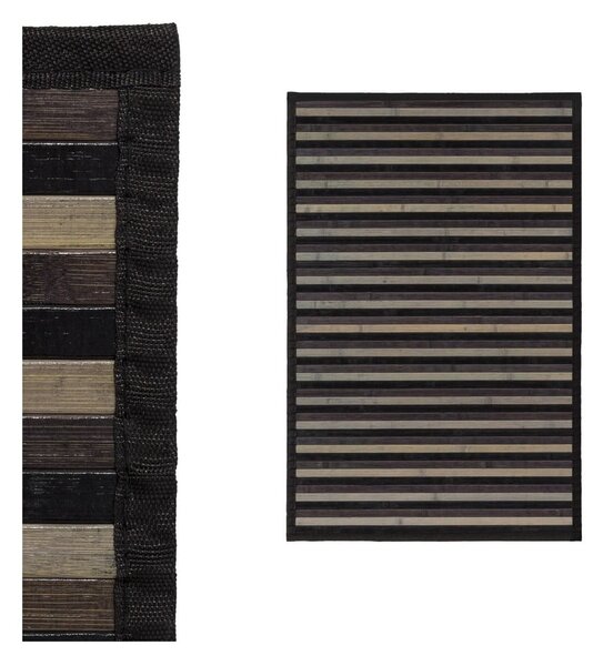 Szürke bambusz szőnyeg 60x90 cm – Casa Selección